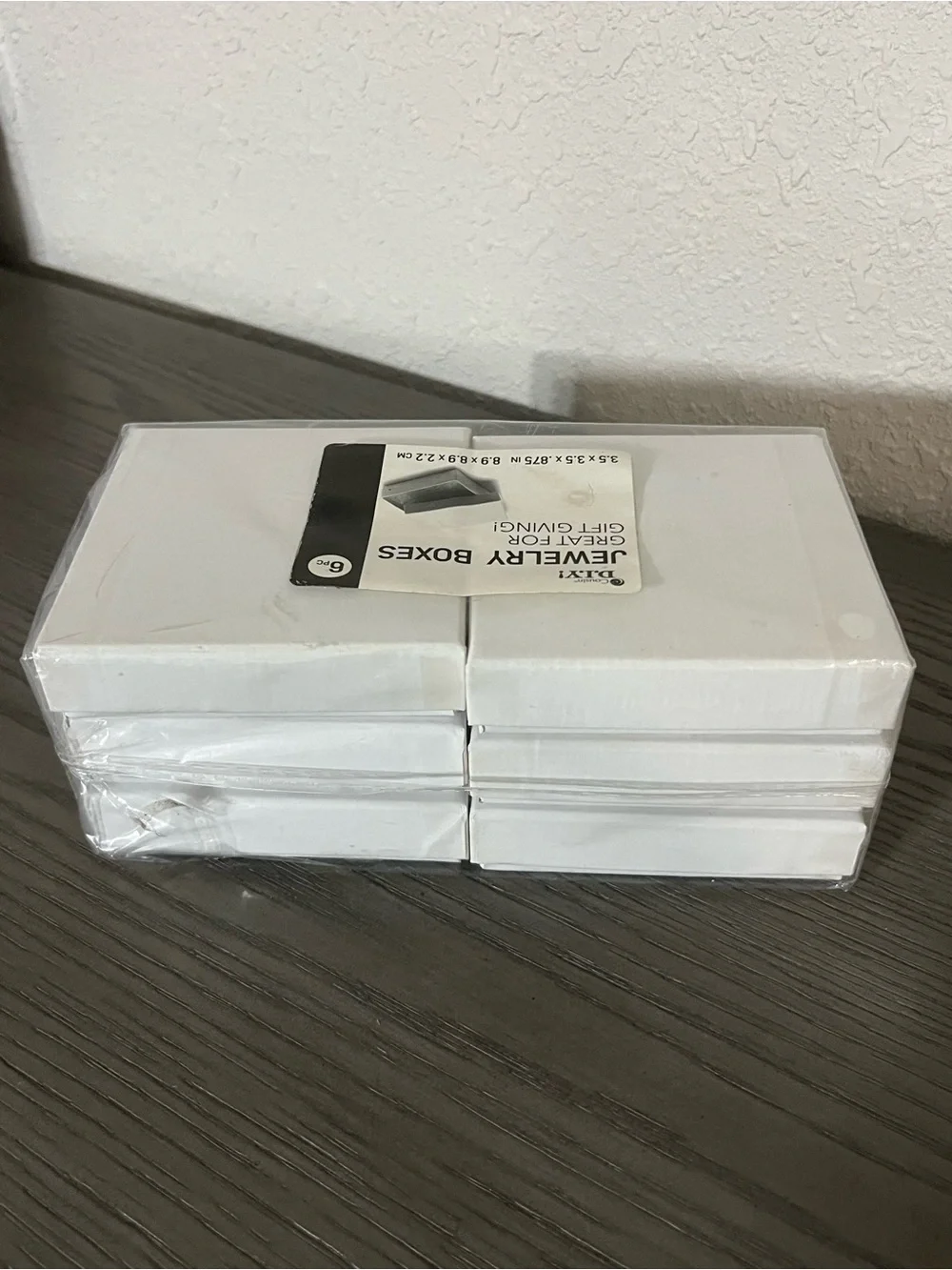 White DIY Jewelry Boxes - Pack of 6